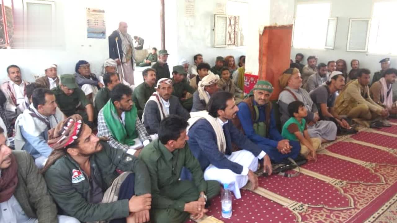 فعالية خطابية في صعفان بالذكرى السنوية للشهيد