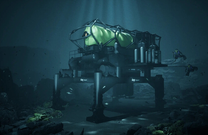 الصين تختبر روبوتا لاستخراج المعادن من قاع المحيطات