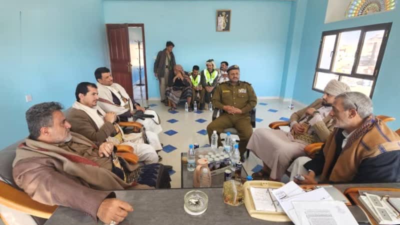 مناقشة خطة طوارئ الدفاع المدني في البيضاء