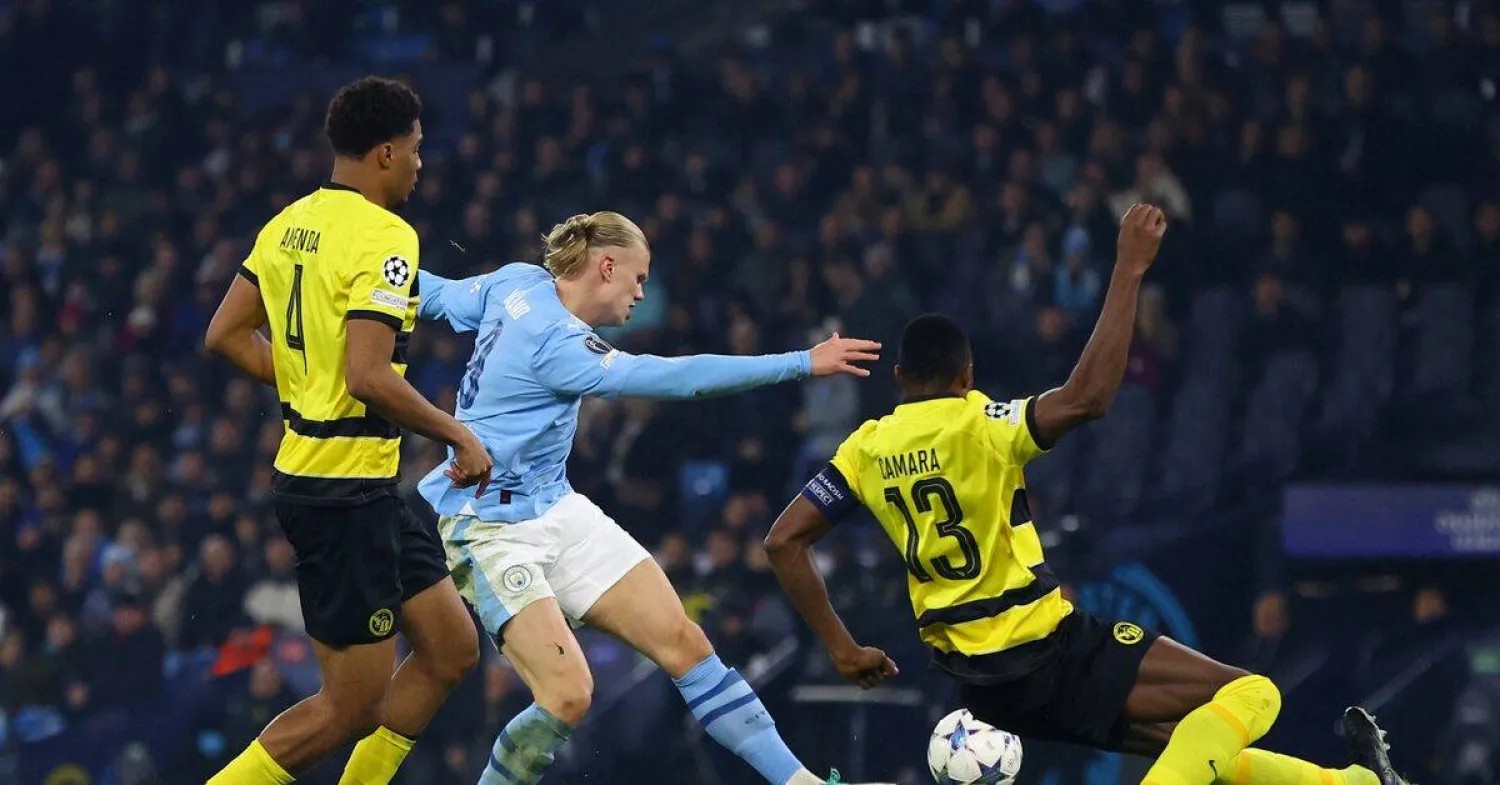 فوز كبير للسيتي وتعادل محبط لتشلسي وبرشلونة في دوري أبطال أوروبا