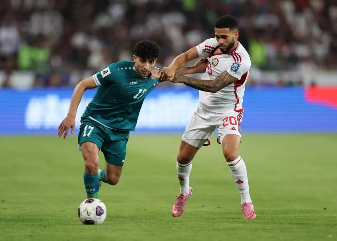 العراق تُقصي الإمارات بهدف “قاتل”وتعبر إلى الملحق العالمي المؤهل إلى كأس العالم