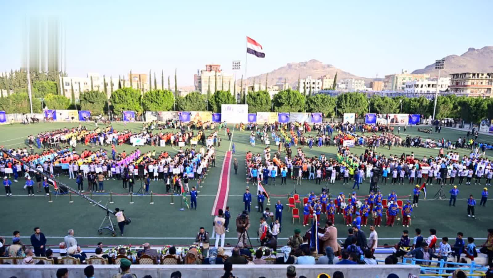 تدشين فعاليات ملتقى وحدة صنعاء الشتوي السابع للألعاب الرياضية