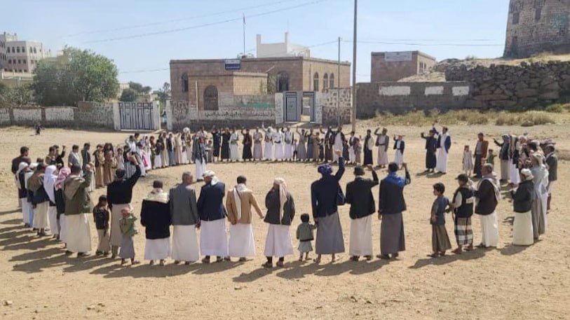 وقفات جماهيرية في المحويت تؤكد الجهوزية لمواجهة أي تصعيد