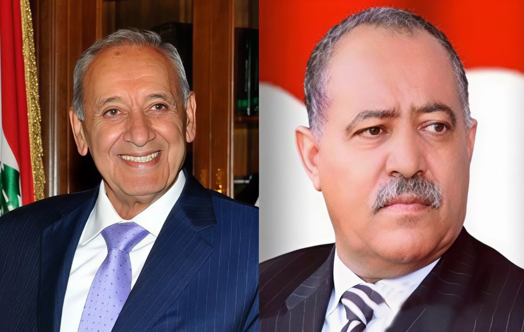 رئيس مجلس النواب يهنئ نظيره اللبناني بعيد الاستقلال