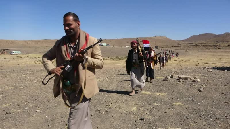 مناورة لخريجي دفعة الشهيد الغماري من قوات التعبئة في بني الحارث