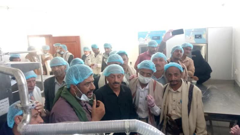 فريق من جمعيات زراعية بالمحويت يطلع على تجربة جمعية باجل في الحديدة