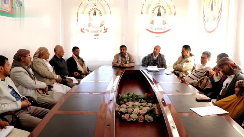 اجتماع في ذمار برئاسة البخيتي لمناقشة سبل الارتقاء بالأداء الضريبي