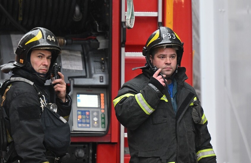 حريق يلتهم طابقًا بمركز أعمال في موسكو دون وقوع إصابات