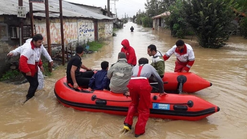 ارتفاع ضحايا الفيضانات جنوب ايران إلى 7 أشخاص
