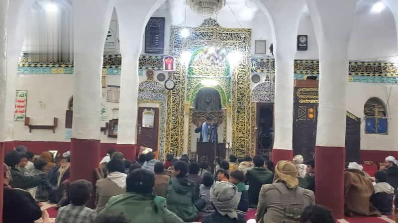 ندوة ثقافية في المحويت بعيد جمعة رجب