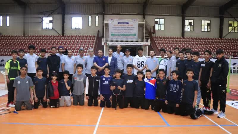 انطلاق بطولة الريشة الطائرة للبراعم والناشئين في صنعاء