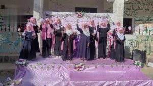 فعاليات ووقفات نسائية حاشدة في صنعاء بذكرى ميلاد السيدة فاطمة الزهراء