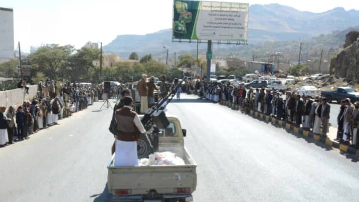 أبناء عزلة الشهيد القائد في صنعاء الجديدة يؤكدون الجهوزية والاستنفار لمواجهة العدوان