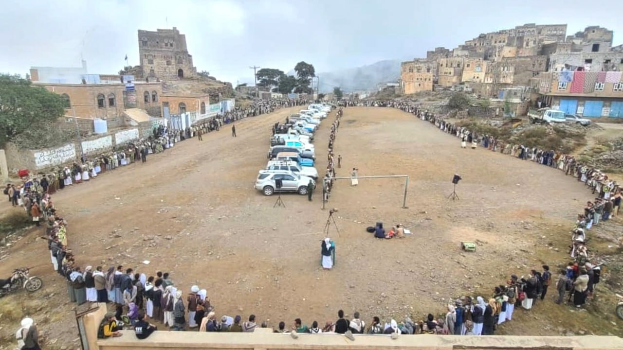 قبائل حفاش بالمحويت تعلن النكف والجهوزية لإفشال مخططات العدو وتدين الإساءة للقرآن الكريم