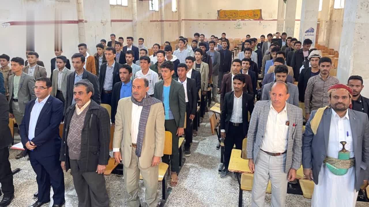 تكريم خريجي دورات “طوفان الأقصى” في جامعة حجة