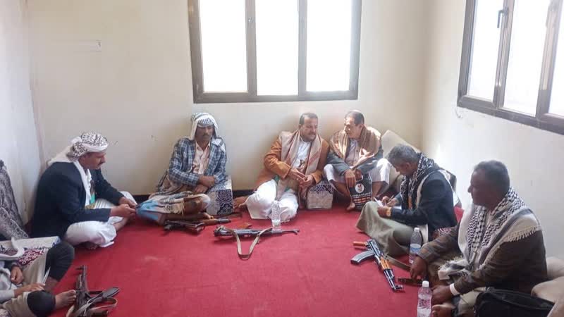 الشمسي يناقش موجهات العمل التعاوني مع جمعية شرعب السلام