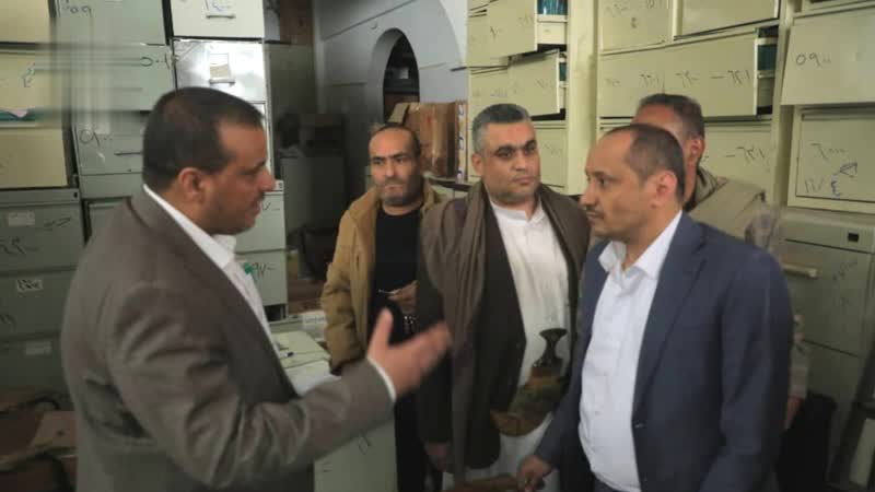 البشيري يطلّع على سير العمل بمكتب وزارة الاقتصاد في أمانة العاصمة