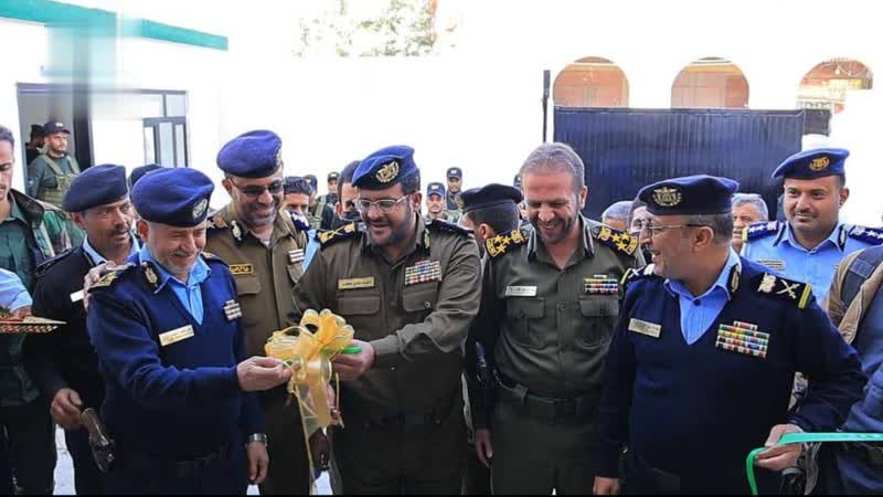 افتتاح مركز شرطة الوحدة في مديرية شعوب