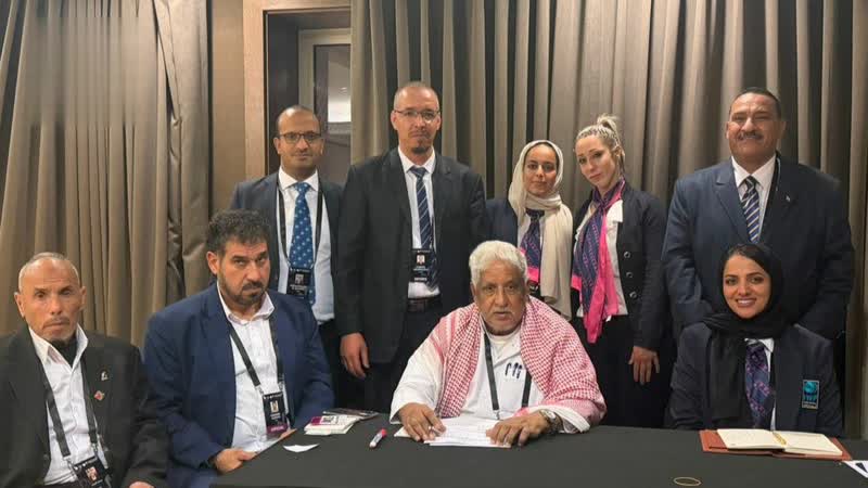 انتخاب الدكتور الجرمل نائبًا لرئيس الاتحاد العربي لرفع الأثقال