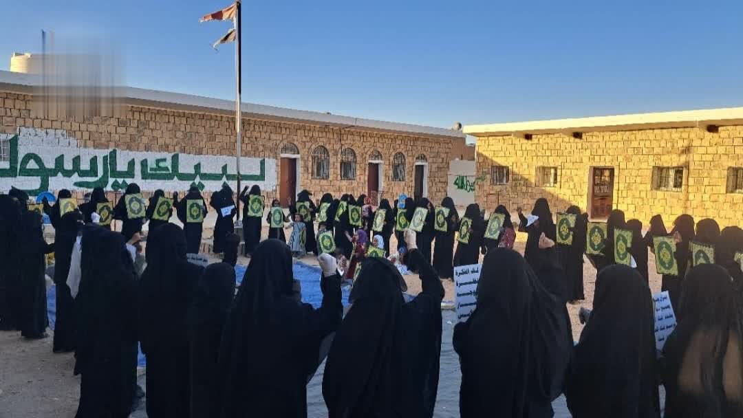 فعاليات ووقفات نسائية في الجوف احتفاءً بجمعة رجب وانتصارًا لكتاب الله