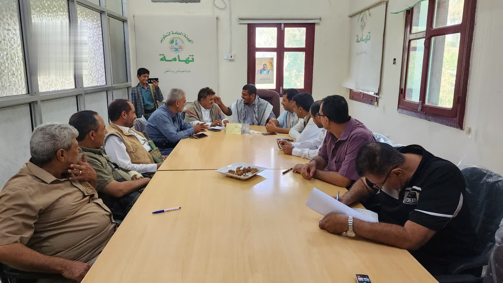 فريق تنموي الأمانة يطلع على أنشطة هيئة تطوير تهامة