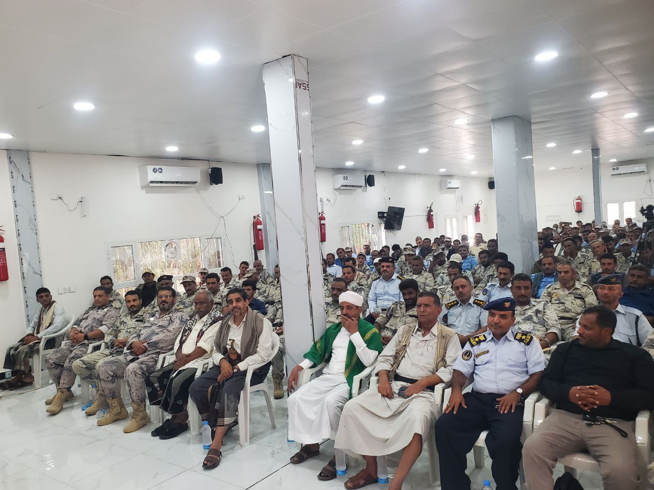 خفر السواحل بالبحر الأحمر الحديدة ينظم فعالية خطابية إحياء لذكرى جمعة رجب