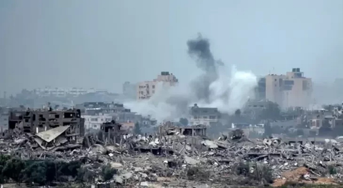 استشهاد فلسطيني بنيران العدو الصهيوني بحي الشجاعية في غزة