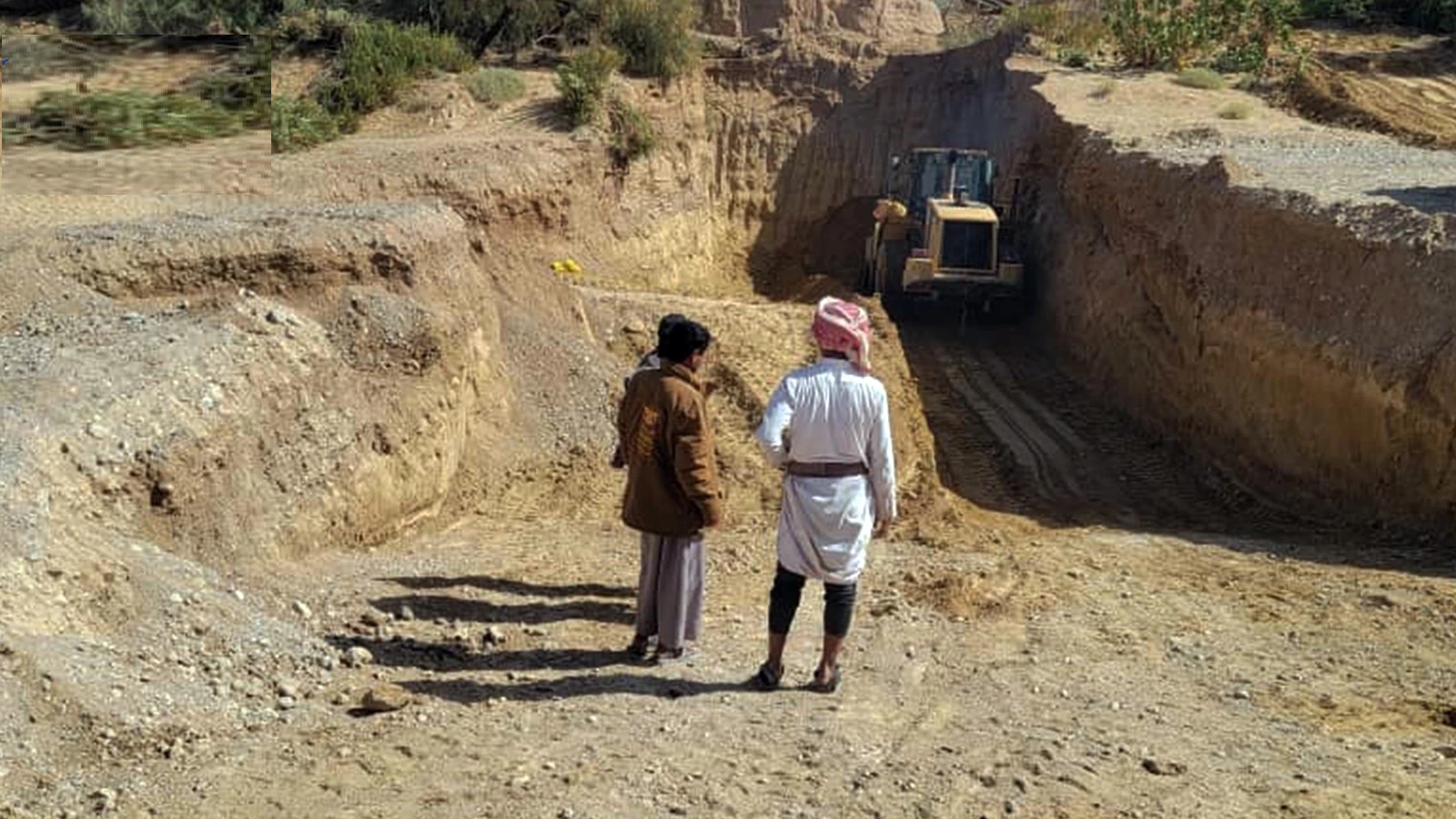 مبادرة لإنشاء حاجز تحت سطحي بالسحيحة بمديرية المطمة في الجوف