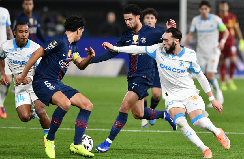 سان جيرمان يتوج بطلاً للسوبر الفرنسي على حساب مرسيليا