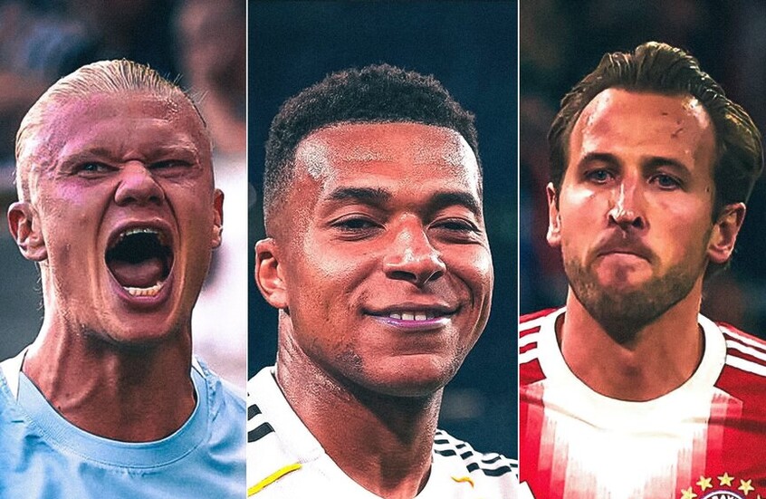 مبابي وهالاند وكين في صراع ناري على الحذاء الذهبي 2025-2026