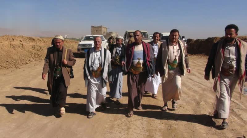 الاطلاع على سير العمل بمشروع كريف “الجنات” لحصاد مياه الأمطار في عمران