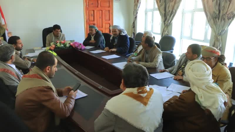 مناقشة احتياجات صعدة من المشاريع التعليمية والتنموية والخدمية