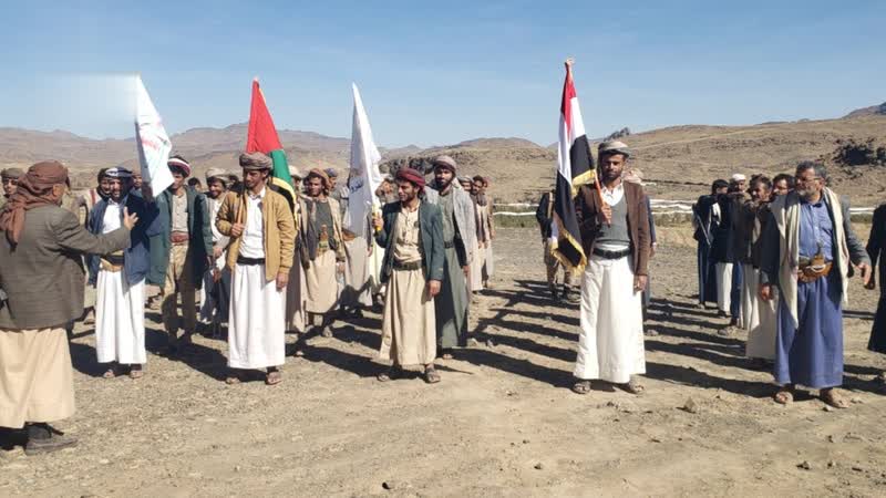 مسير وتطبيق قتالي لخريجي دورات “طوفان الأقصى” في سنحان وبني بهلول