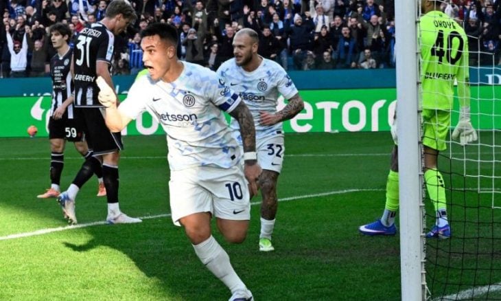 إنتر يعزز صدارته للدوري الإيطالي بفوز ثمين على أودينيزي