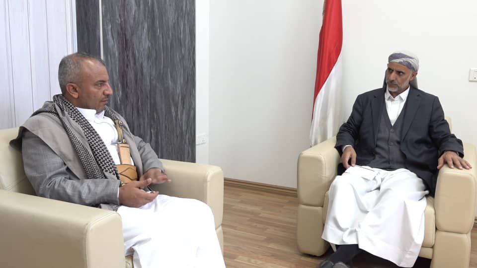 العلامة مفتاح يناقش مع الحوالي سير إجراءات استكمال عملية الدمج