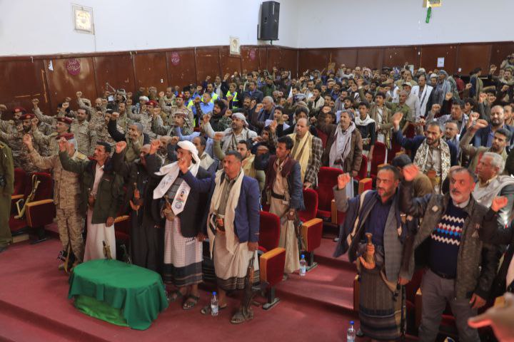 قيادة المنطقة العسكرية السابعة في البيضاء تحتفي بالذكرى السنوية لشهيد القرآن