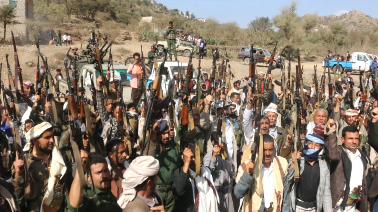 لقاء قبلي في شرعب السلام بتعز تأكيدًا على استمرار التعبئة والنفير العام