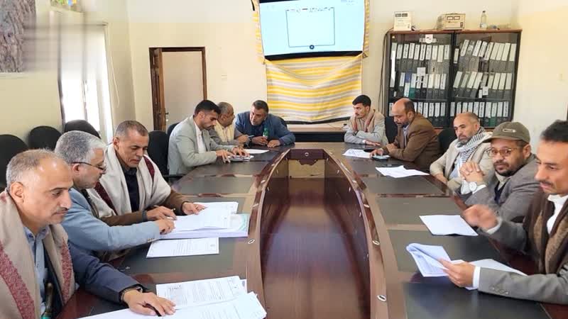 اجتماع في عمران يناقش تقرير الأداء السنوي لمؤسسة المياه