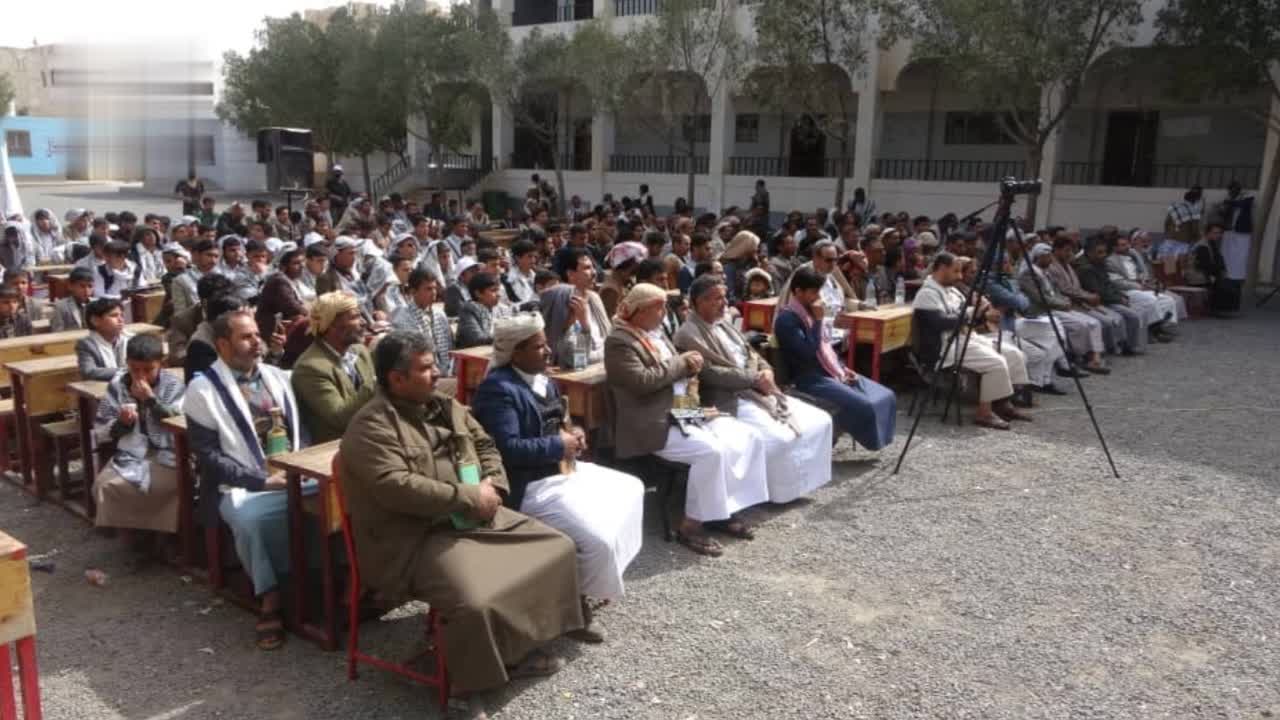 مدرسة شهيد القرآن في بني الحارث تحتفي باختتام العام الدراسي