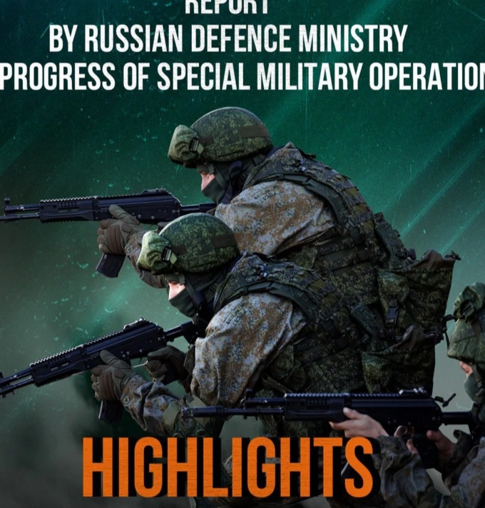 الدفاع الروسية: تحقيق تقدم واسع وإلحاق خسائر بالقوات الأوكرانية خلال الأسبوع الماضي