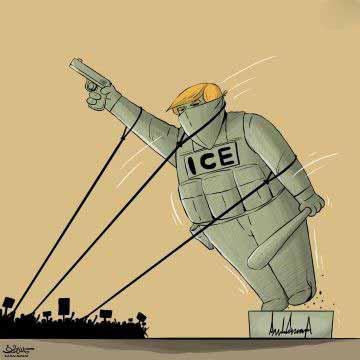 كاريكاتير الثورة