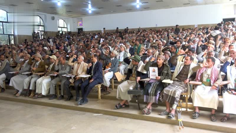 السلطة المحلية في عمران تُحيي الذكرى السنوية للرئيس الصماد