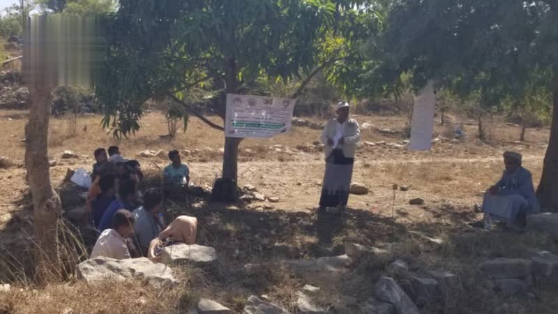 برامج إرشادية في المحويت لتطوير الإنتاج الزراعي