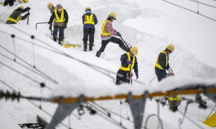 30 قتيلا بسبب الثلوج الكثيفة في اليابان