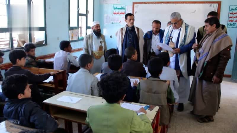 تدشين اختبارات نهاية الفصل الدراسي الثاني في ريمة