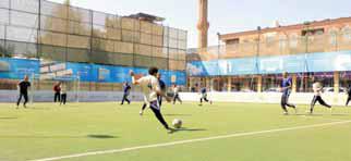 افتتاح بطولة الشهيد الصماد للوحدات الأمنية لكرة القدم السباعية