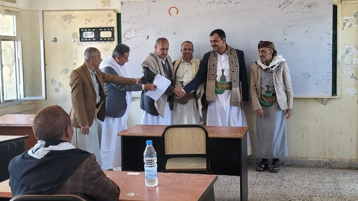 إجراء اختبارات المرشحين كأمناء شرعيين في عدد من مديريات حجة