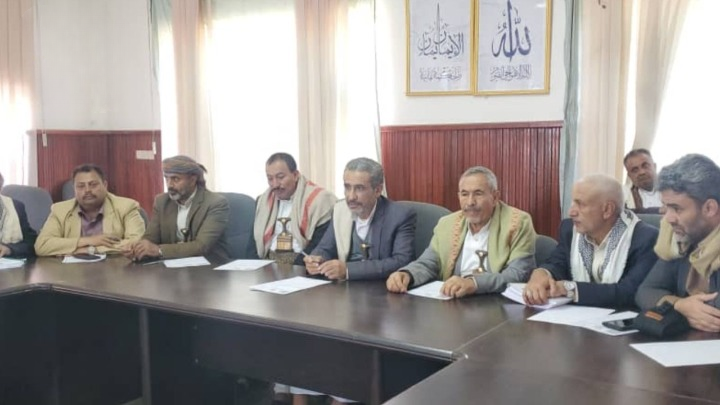 المكتب التنفيذي بالمحويت يناقش مستوى الأداء والتهيئة للبرنامج الرمضاني