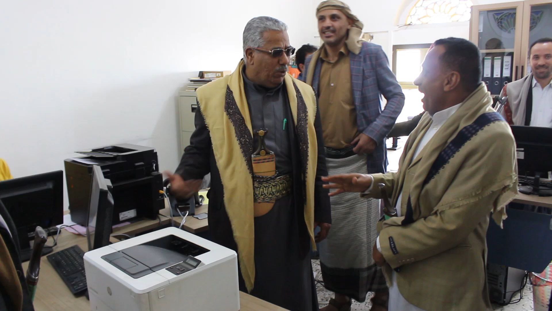 وكيل ريمة يتفقد الانضباط الوظيفي لليوم ألاول من شهر رمضان الكريم