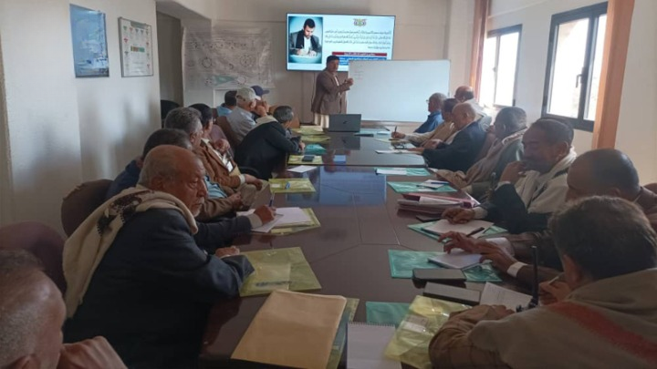 بدء ورشة تدريبية حول إعداد الخطة التنموية للهيئات الإدارية بأمانة العاصمة